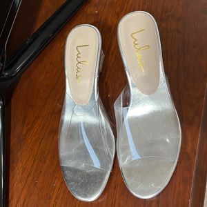 Brand new lulus slip on wedges
